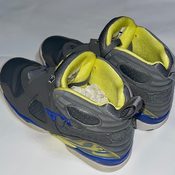 SOLD on eBay! Nike Air Jordan VIII 8 Retro GS GREY VIOLET BLUE 580528-038 SZ:7Y - Picture 8 of 16